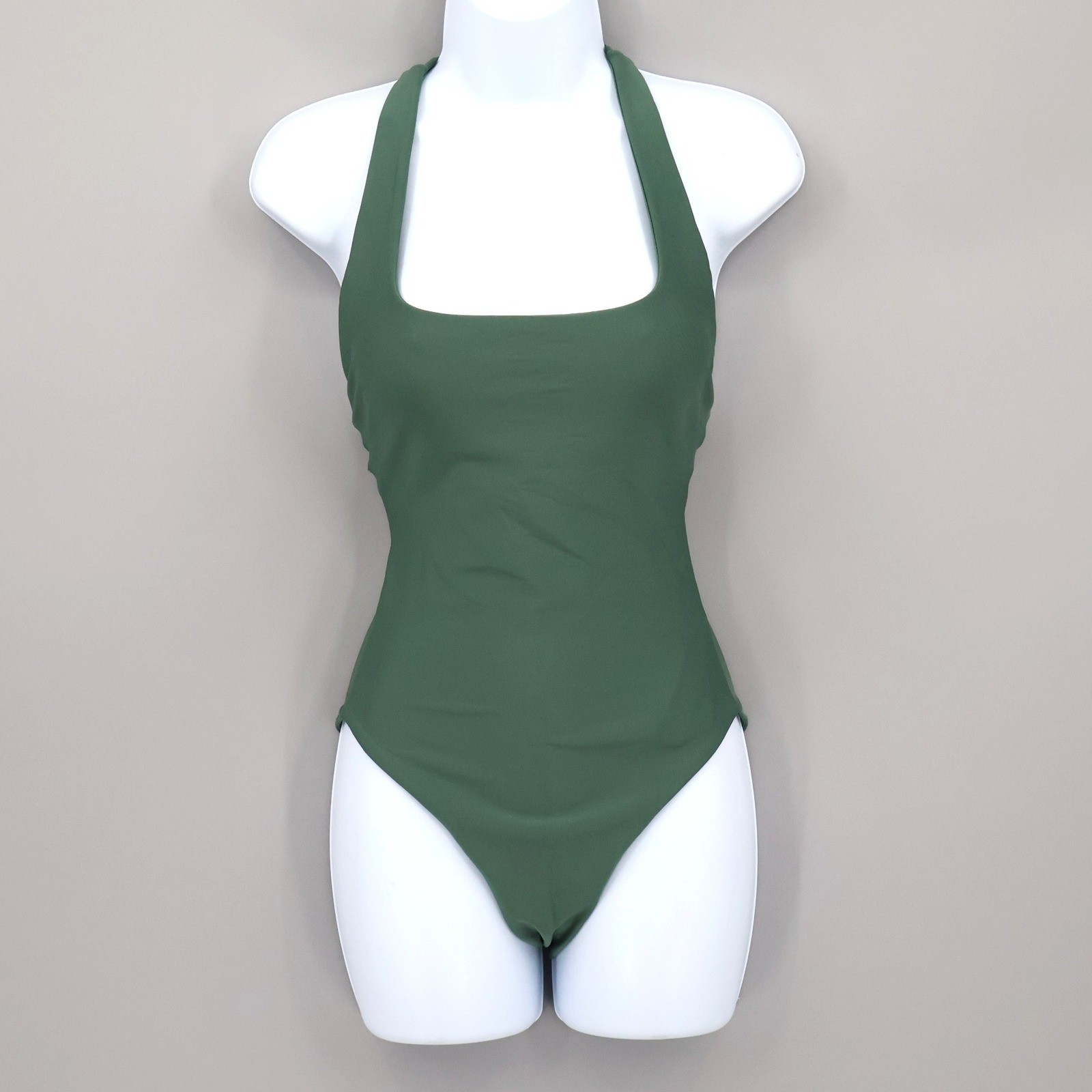 J. Traje de baño Crew Sculpt Eva TBback Tank de una pieza para mujer 4 verde Resort piscina nuevo con etiquetas