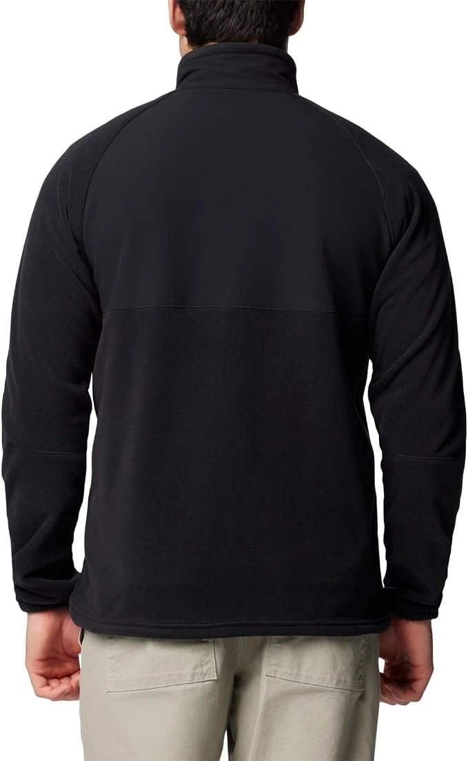 Columbia Men's Sage Peak Full Zip Fleece Comfort Jacket Black M NEW image 3