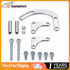 551522 Power Steering Pump Bracket Kit Adjustable V-belt Slotted Sbc 305 327 383