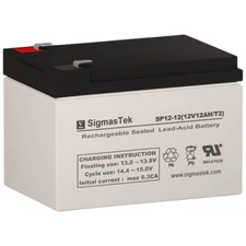 SigmasTek SP12-12 T2 Battery for 3M Healthcare 5000 System I Blood Pump Medical