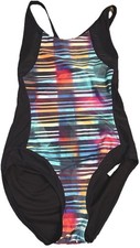 Womens Athleta Swimsuit One piece Black Multicolor Size Medium