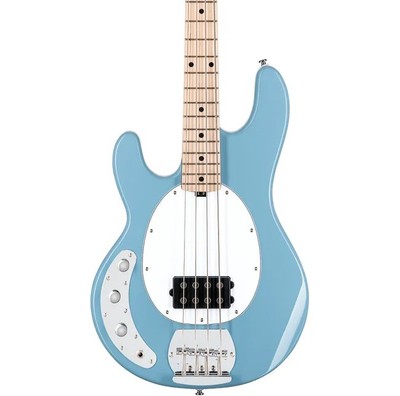 Sterling StingRay RAY4 Left-Handed 4-String Bass Guitar, Chopper Blue