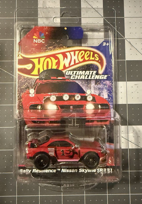 Hot Wheels Ultimate Challenge Nissan Skyline GT-R R33 1:64 Red Black Limited