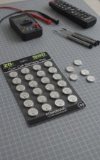 CR2032 Coin Cell Batteries, 20 Pack, 3V, Leak-Free, Long Lasting