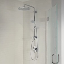 Grohe 26123001 Retro-Fit 1.75 GPM Shower System, Starlight Chrome - NEW QUALITY