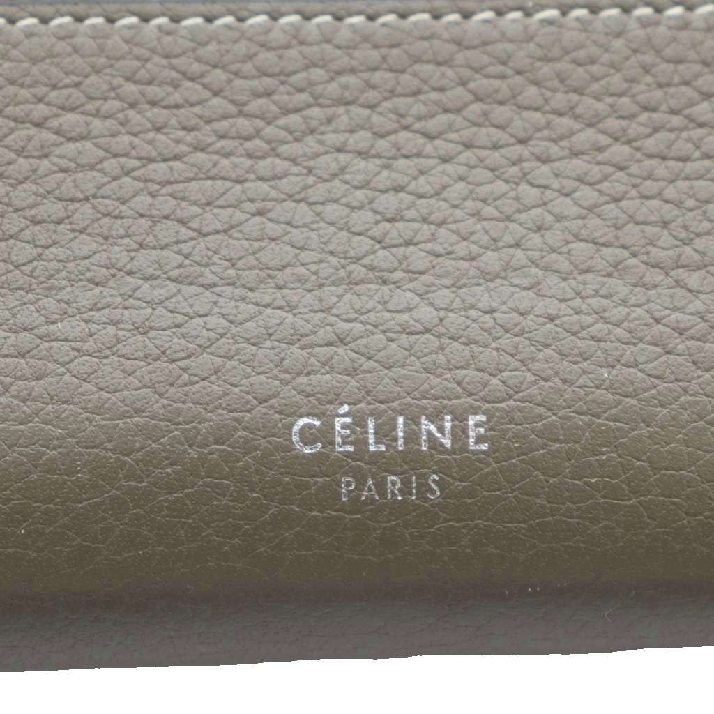 Celine Large Flap Multi-Function Long Wallet Bifo… - image 7