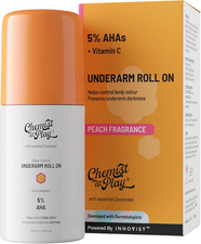 Under-Arm Roll-On Deodorant with 5% Lactic Acid & 1% Mandelic Acid, Prevents ...
