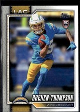 2026 Topps Flagship Football Base Rookie #334 Brenen Thompson RC