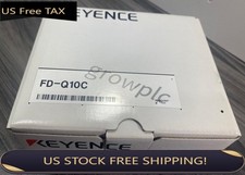 New Keyence FD-Q10C Clamp-on Digital Flow Sensor w/ Sensor Bracket 20-30VDC -USA
