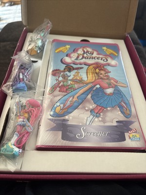 SKY VINTAGE DANCERS Screener WITH BONUS DVD  and three little dolls Nib