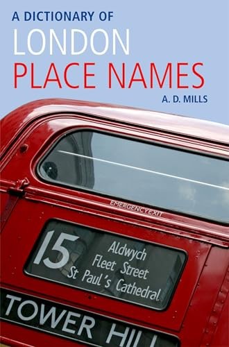 A Dictionary of London PlaceNames by A. D. Mills PAPERBACK - Image 5