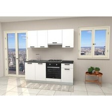 CUCINA GOURMET CM. 195 CON TOP ANTRACITE NON FORATO
