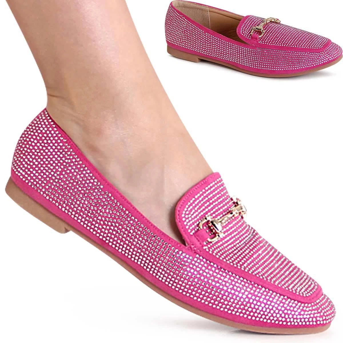 VSI CLASSY Scarpe Basse Vegan Donna Classiche Nere Lucide Stringate Made In Italy