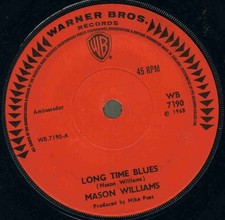 Mason Williams - Long Time Blues / Classical Gas, 7