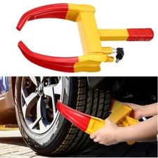 ⭐Universal Anti Theft Device Steel Wheel Clamp Tire Lock Car Security Truck Boat