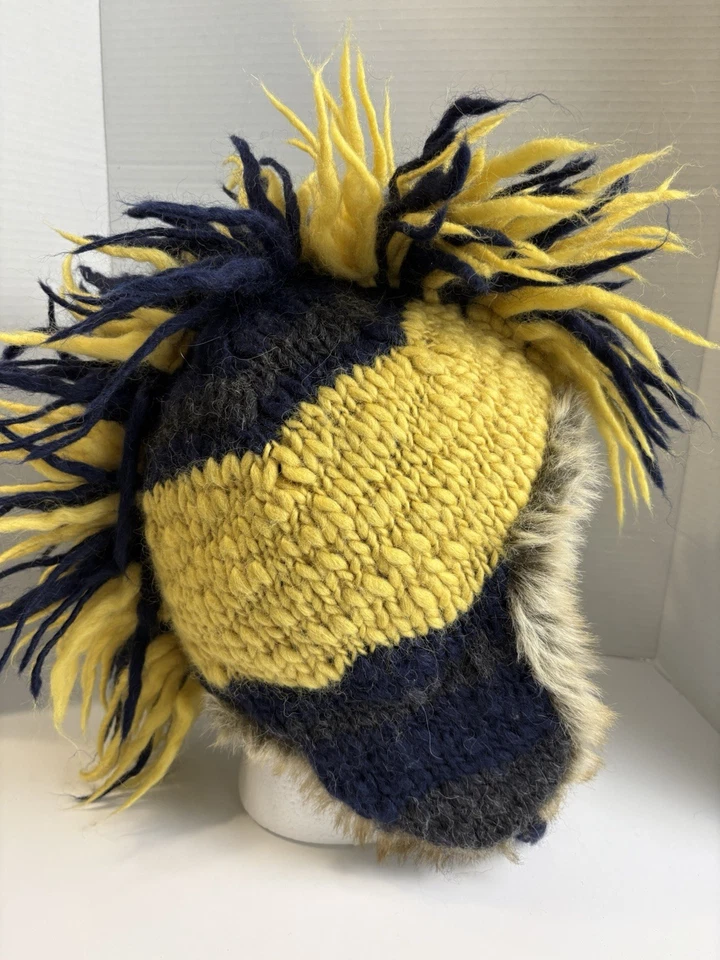 Шляпа American Eagle Mohawk лыж снега траппер зимние ушные клапаны кисточки колледж - Изображение 4 из 4