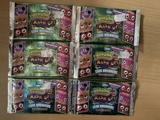 x6  Moshi Monsters Trading Card Game Mash Up Code Breakers Booster Pack