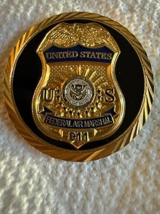 Challenge Coin: Federal Air Marshal Service/Cleveland Office/Excellent Condition