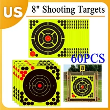 60 PCS Shooting Targets Paste and replace Rifle Paper Target Aim Adhesive
