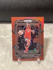 2023 PANINI PRIZM WNBA SYDNEY COLSON #97 RED PRIZM SP#/199 LAS VEGAS ACES