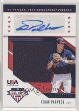 2019 Panini USA Baseball Stars & Stripes Jerseys /199 Izaac Pacheco Auto 0aq7