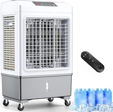Evaporative Air Cooler 2100 CFM Portable Swamp Cooler W/ 8 Gal 700 sq ft