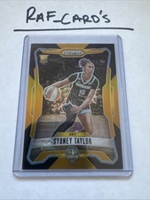 2026 Panini Prizm WNBA Sydney Taylor RC Black Gold 3/5 #186