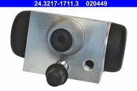 Radbremszylinder ATE 24.3217-1711.3 Hinten Dacia Renault Logan Sandero Clio II