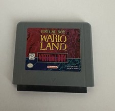 Nintendo Virtual Boy Wario Land Authentic USA Cartridge VUE-WVCJ-USA Untested