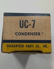 Guaranteed Parts UC-7 Condenser for 1955-1977 Chevrolet Buick Pontiac Oldsmobile