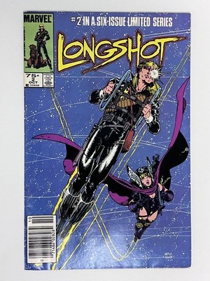 Longshot #2 (1985) 1st app. Ricochet Rita (Spiral) in 7.5 Very Fine-  -$5.99 ...