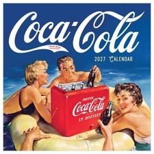 2027 Coke: Vintage Nostalgia Wall Calendar