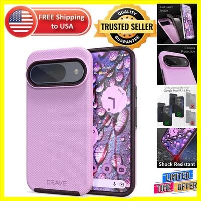 Google Pixel 9 & Pro Shockproof Cover - Built-in Screen & Camera Protector