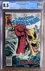 The Amazing Spider-Man 251 Canadian Price Variant Edition CGC 8.5! White Pages!