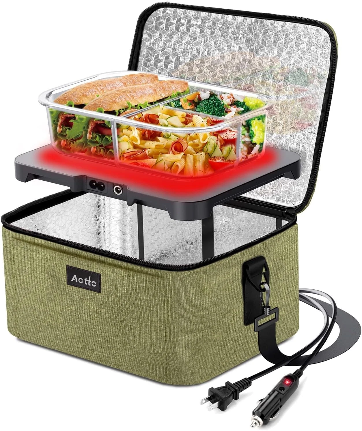 Aotto Portable Oven Electric Lunch Box Food Heater - Thumbnail 3