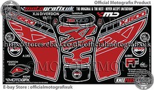 Yamaha XJ600 Diversion XJ6 10 11 Tank Pad Knee Number Board Gel Protector