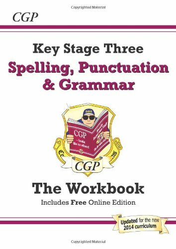 Spelling, Punctuation and Grammar for KS3 - Workbook (with online edition)-CGP