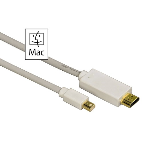 Cable adapter monitor 1x Mini DisplayPort - 1x HDMI M/M FHD 1080p 1,5m. HAMA - Zdjęcie 3 z 5