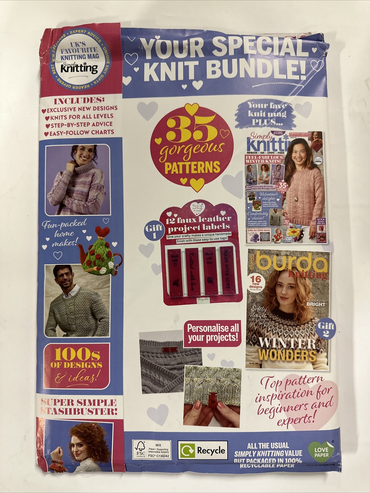 Simply Knitting UK Magazine Issue 233 2022 Feel fabulous Winter Knits ...