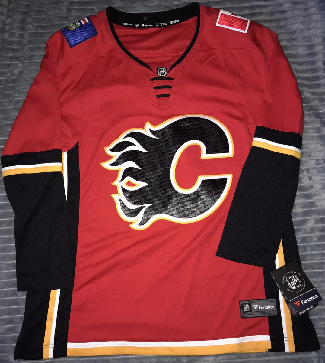 Calgary Flames Fanatics Branded Alternate Premier Breakaway Jersey - Black