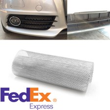 40x13 Silver Rhombus Racing Grille Mesh Vent Car Tuning Grill Mesh Universal