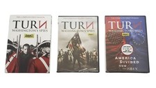 Turn Washington's Spies: Complete Season 1 2 3 DVD Sets First Second Third 1-3