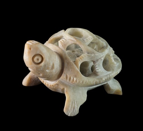 Figurine Tortue - Dentelle de Pierre Crafts Hand Made 6203 nep2 - Picture 3 of 12