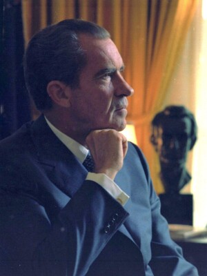 RICHARD NIXON *2X3 FRIDGE MAGNET* PLAYING PIANO POLITICS PRESIDENT WHITE HOUSE