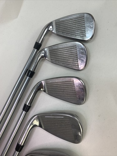 Cobra King F8 One Length Iron 4,6,7,8,9,P Rogue Graphite Regular Flex #5 Missing - Picture 4 of 11