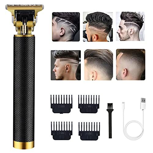 Cortadora de cabello profesional Recortadora peluqueros inalámbrica recargable