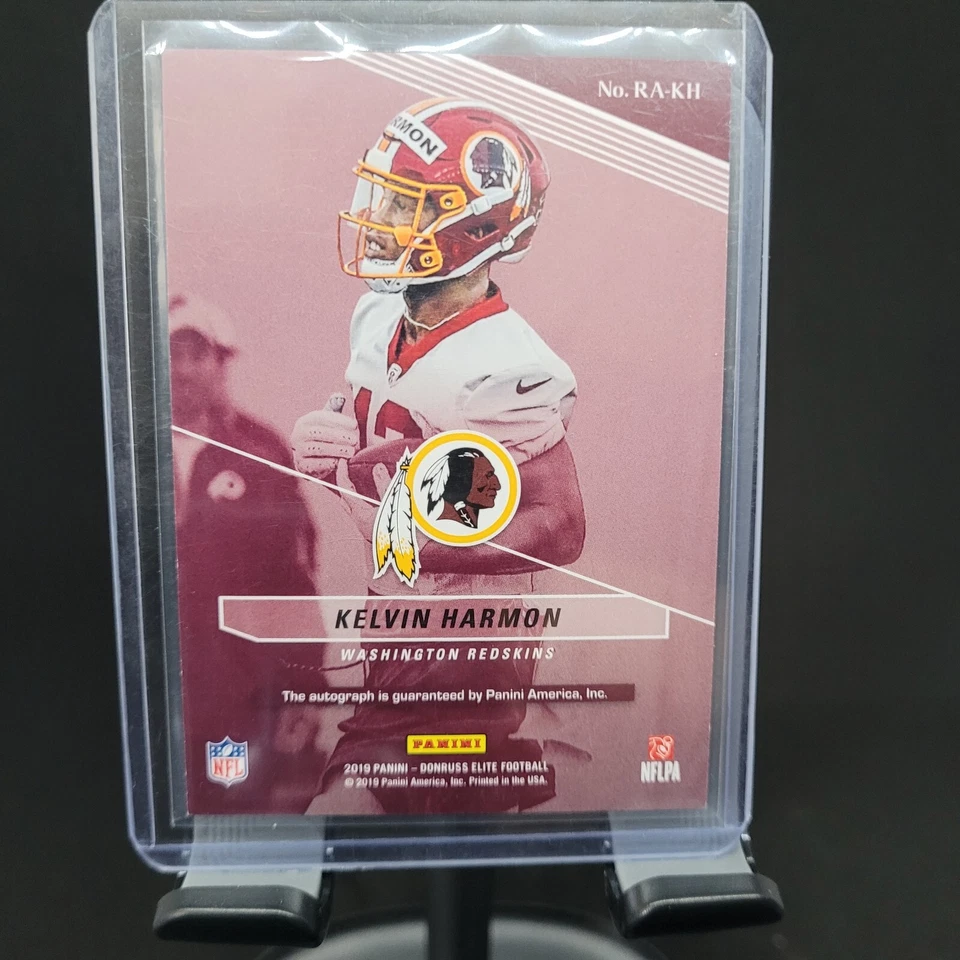 2019 Panini Donruss Elite - Elite Rookie Autographs Kelvin Harmon /499 (AU, RC) - Image 2 of 2