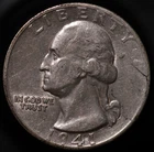 1941 D Washington Quarter  AU        (C)