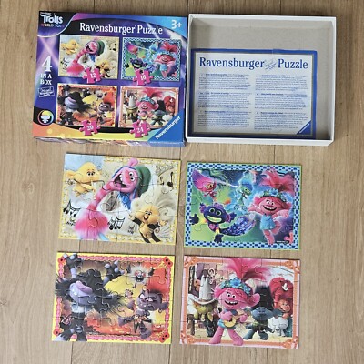 Ravensburger Trolls 2 – Juego De Memoria Mini Con 48 Tarjetas – Encuentra Las Parejas – Ideal Para Niños De 3 A 6 Años