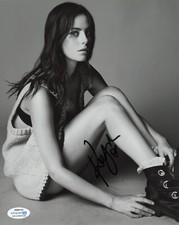 Kaya Scodelario Sexy Autographed Signed 8x10 Photo ACOA COA